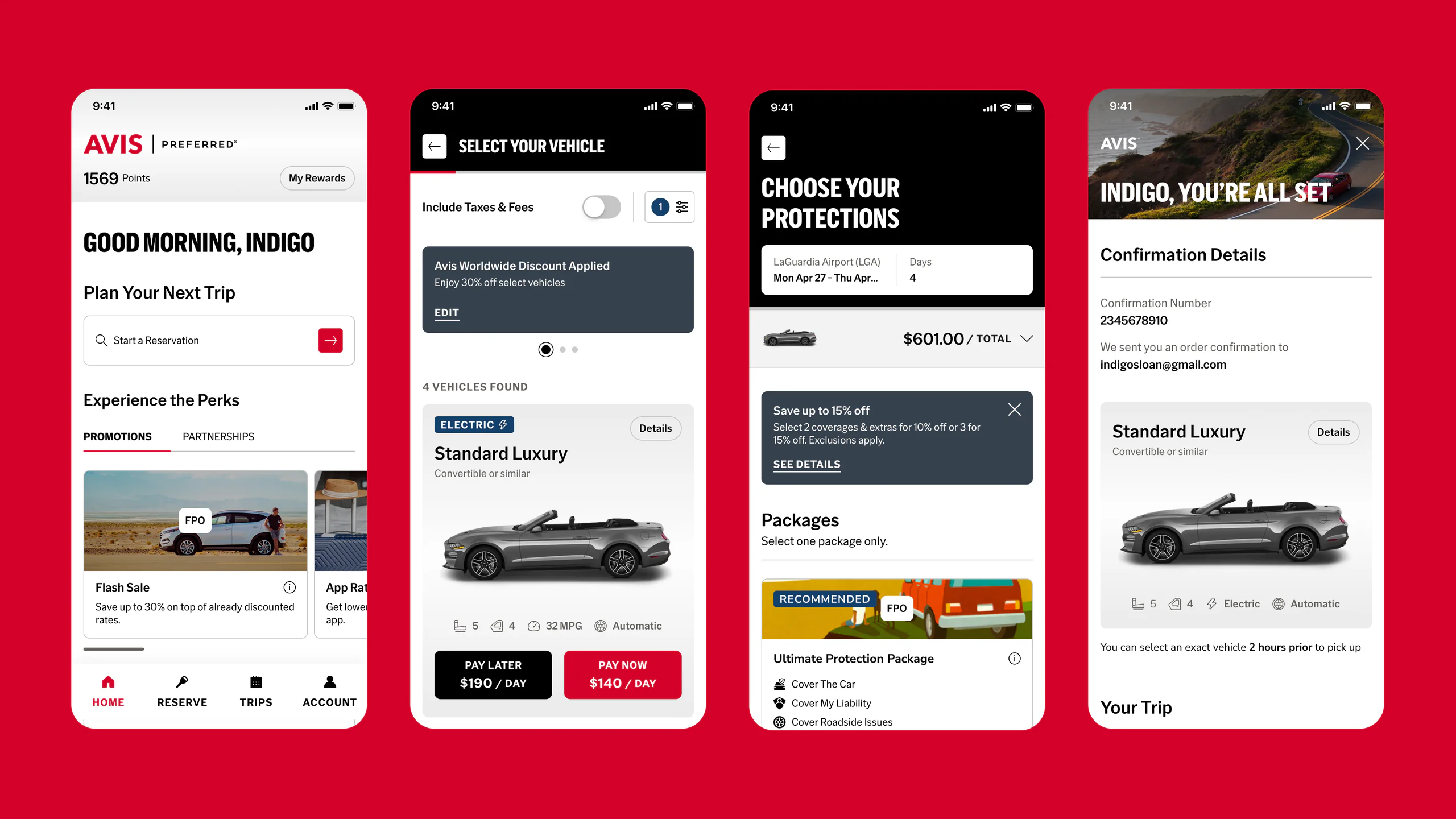Avis — product + motion